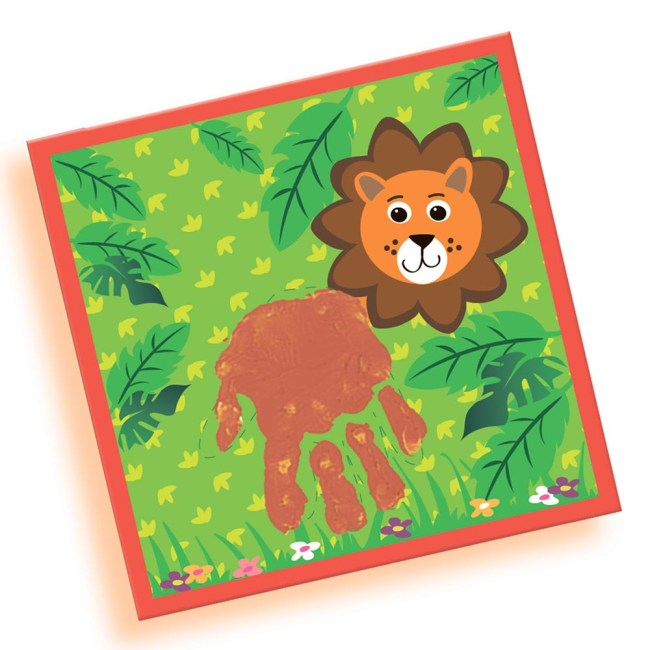 Канцтовари - Набір для творчості Пальчикові фарби Відбиток SES (14419S)#2