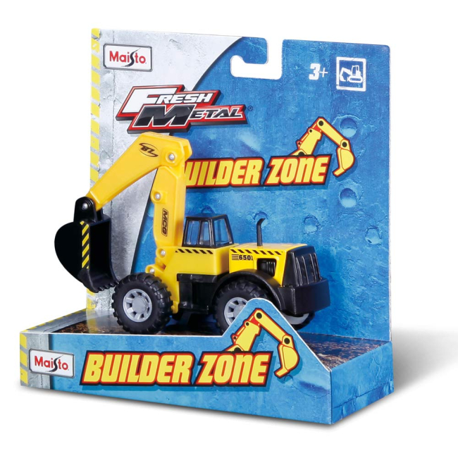 Транспорт і спецтехніка - Техника Maisto Builder Zone в асортименті (25203)#3