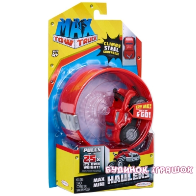 Автотреки - Автомобіль інерційний Jakks Pacific Max Tow Truck міні червоний (83652)#2