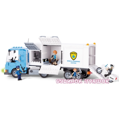 Конструктори з унікальними деталями - Конструктор COBI серії Action Town Поліцейський командний центр (COBI-1573)#3