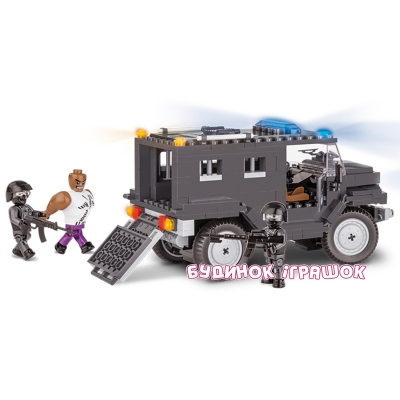 Конструктори з унікальними деталями - Конструктор COBI серії Action Town Поліцейський спецпідрозділ (COBI-1575)#3