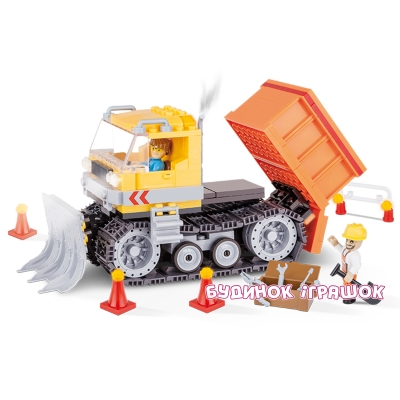 Конструкторы с уникальными деталями - Конструктор COBI серии Action Town Большой бульдозер (COBI-1673)#3