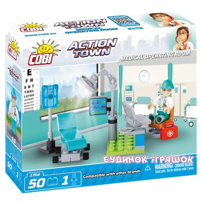Конструкторы с уникальными деталями - Конструктор COBI серии Action Town Операционная комната (COBI-1764)#2