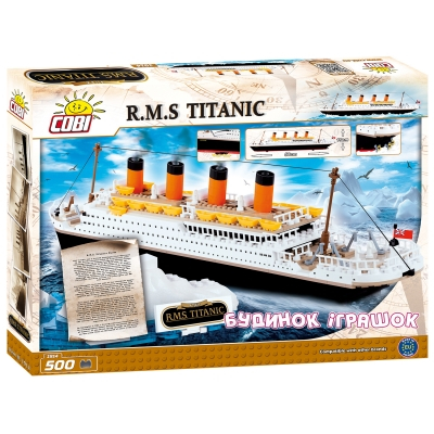 Конструктори з унікальними деталями - Конструктор COBI Титанік (COBI-1914)#2