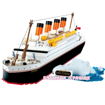 Конструктори з унікальними деталями - Конструктор COBI Титанік (COBI-1914)#3