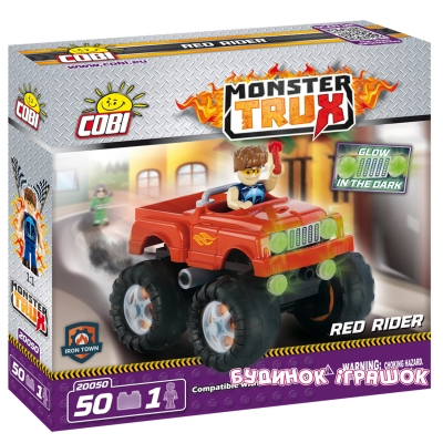 Конструктори з унікальними деталями - Конструктор COBI серії Monster Trux Червоний розбійник (COBI-20050)#2