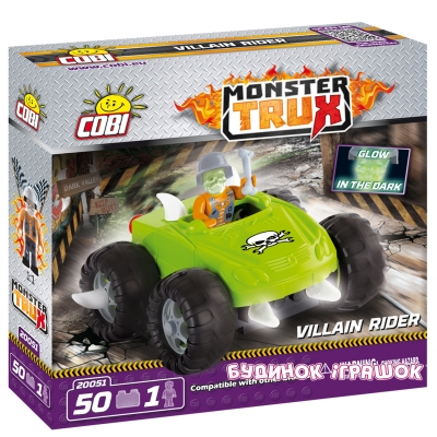 Конструкторы с уникальными деталями - Конструктор COBI серии Monster Trux Лихач за рулем (COBI-20051)#2