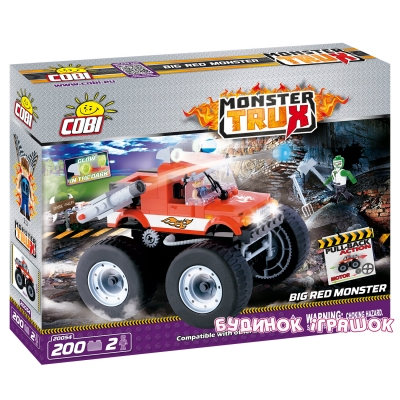 Конструкторы с уникальными деталями - Конструктор COBI серии Monster Trux Большой красный монстр (COBI-20054)#2