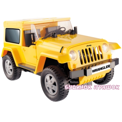 Конструктори з унікальними деталями - Конструктор COBI серії Electronic Series Джип Вранглер жовтий з д / у (COBI-21921)#3