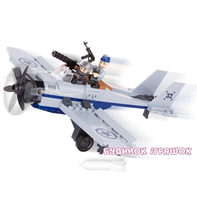 Конструкторы с уникальными деталями - Конструктор COBI Бомбардировщик военно-морских сил США (COBI-2346)#3