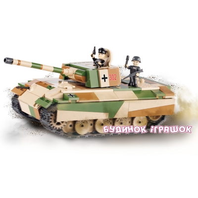Конструктори з унікальними деталями - Конструктор COBI серії Small Army Танк Пантера V (COBI-2466)#3