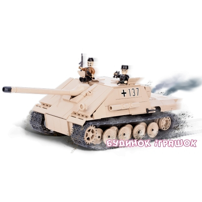 Конструкторы с уникальными деталями - Конструктор COBI Самоходно-артилерийскач установка Ягдпантера (COBI-2473)#3