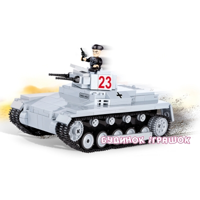Конструкторы с уникальными деталями - Конструктор COBI серии Small Army Танк Panzerkampfwagen I (COBI-2474)#3