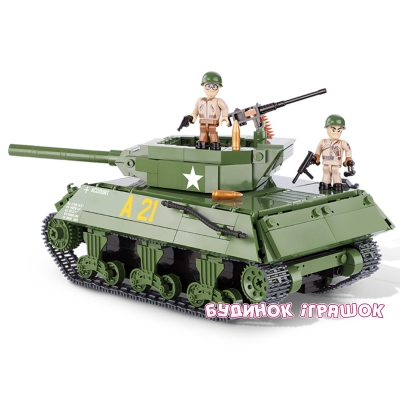 Конструктори з унікальними деталями - Конструктор COBI серії Small Army Самохідно-артилерійська установка М-10 Россомаха (COBI-2475)#6