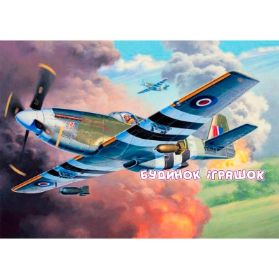 3D-пазлы - Модель для сборки Самолет P-51C Mustang Mk.III Revell (4872)#2