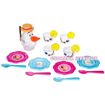 Детские кухни и бытовая техника - Игровой набор Frozen Летний чайный сервиз Олаф (72450)#2