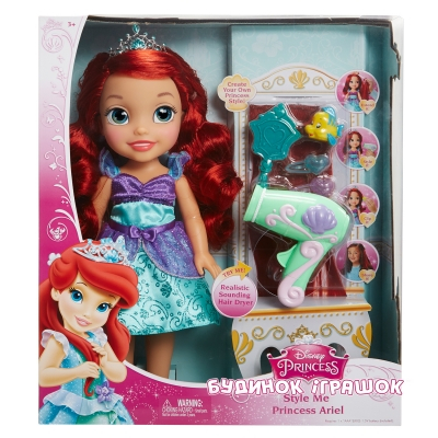 Ляльки - Ігровий набір Disney Princess Зачіска Принцеси Аріель (86820)#2