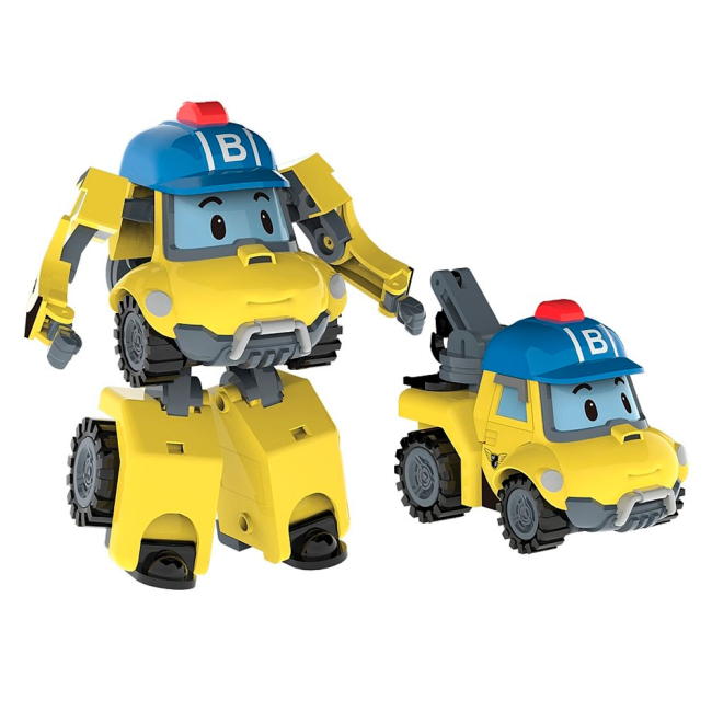 Трансформери - Ігрова фігурка Poli Robocar Бакі (83308)#3
