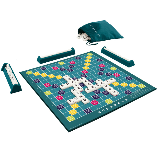 Настольные игры - Настольная игра Mattel Games Scrabble (англ) (Y9592)#2