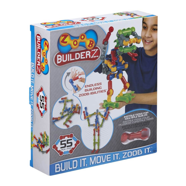 Конструкторы с уникальными деталями - Конструктор ZOOB 55 деталей (0Z11055)#4