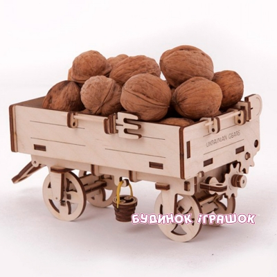 3D-пазлы - Механический 3D пазл Прицеп к трактору Ukrainian Gears (70006)#3