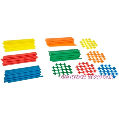 Конструкторы с уникальными деталями - Развивающий конструктор Straws and Connectors ROYLCO (R60881)#2