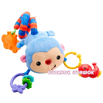Подвески, мобили - Игрушка для коляски Обезьянка и ее друзья Fisher-Price (DFP84)#2