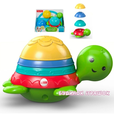 Іграшки для ванни - Іграшка для ванни Черепашка Fisher-Price (DHW16)#2