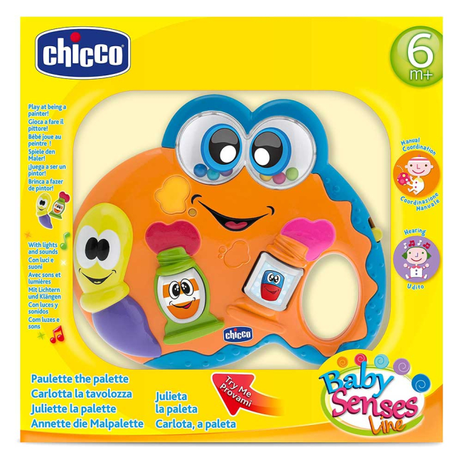 Розвивальні іграшки - Музична іграшка Chicco Палітра зі світловим ефектом (07701.00)#2