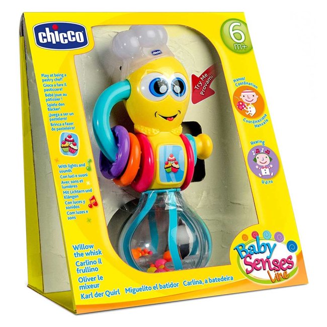 Погремушки, прорезыватели - Игрушка-погремушка Никитка-непоседа Chicco (07703.00)#3