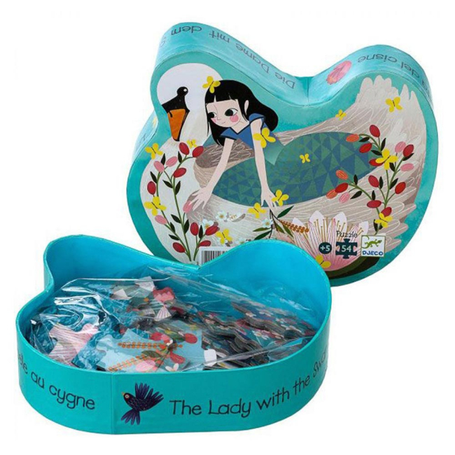 Пазли - Пазл DJECO Леді і лебідь (DJ07255)#2
