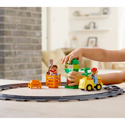 Конструкторы LEGO - Конструктор Игрушечный поезд LEGO DUPLO (10810)#4