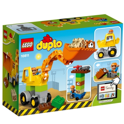 Конструкторы LEGO - Конструктор Экскаватор-погрузчик LEGO DUPLO (10811)#2