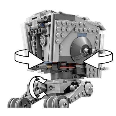 Конструктори LEGO - Конструктор шагоходи AT-ST LEGO Star Wars (75153)#7