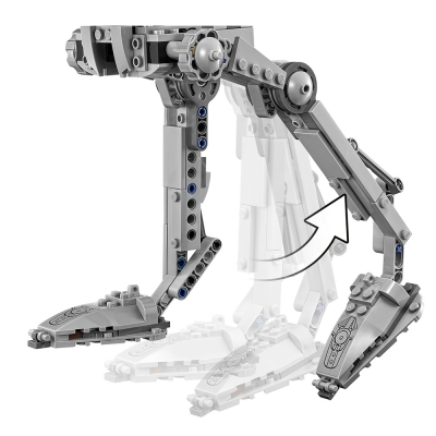 Конструктори LEGO - Конструктор шагоходи AT-ST LEGO Star Wars (75153)#8
