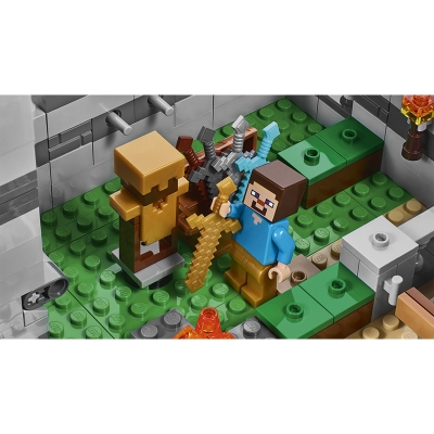 Конструктори LEGO - Конструктор LEGO Minecraft Фортеця (21127)#4