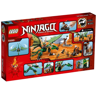 Конструктори LEGO - Конструктор Зелений дракон NRG LEGO NINJAGO (70593)#2