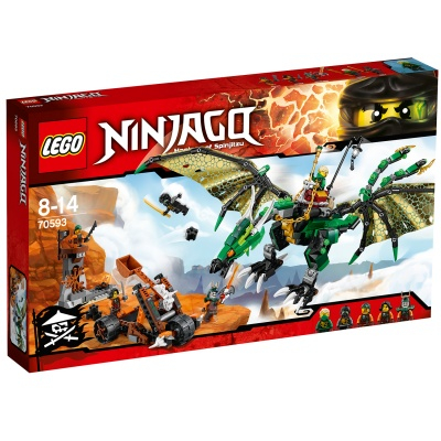 Конструктори LEGO - Конструктор Зелений дракон NRG LEGO NINJAGO (70593)#3