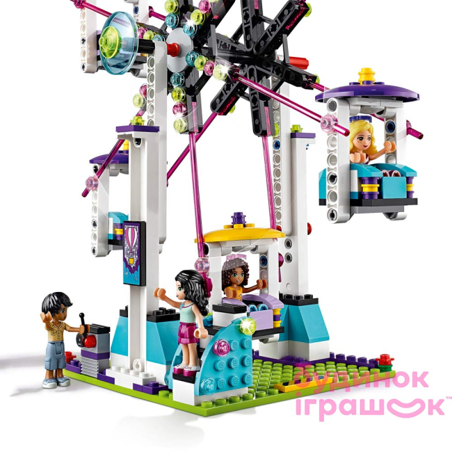 Конструктори LEGO - Конструктор LEGO Американські гірки в парку розваг (41130)#2