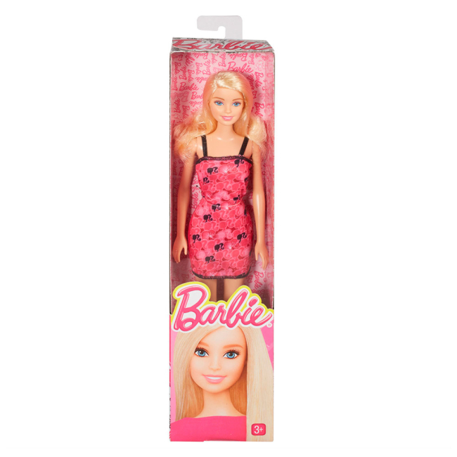 Куклы - Кукла Barbie Супер стиль Черно-розовое платье (T7439/CLL24)#2