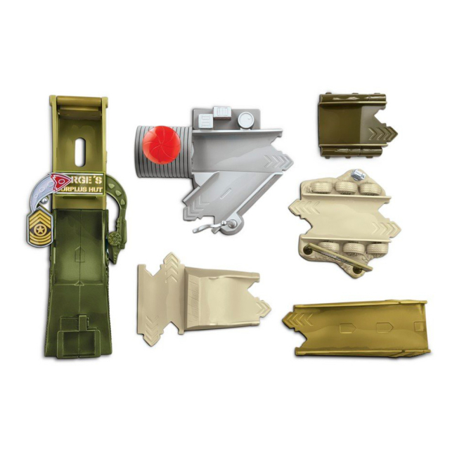 Автотреки - Игровой набор Cars Радиатор-Спрингс Трюкач Сардж (DJD90)#2