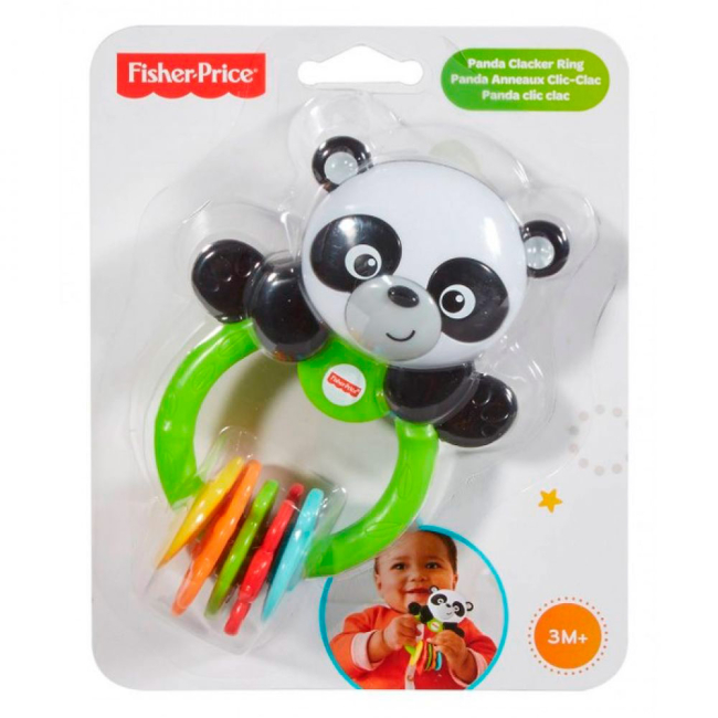 Брязкальця, прорізувачі - Брязкальце-гризунець Fisher-Price Панда (DRC00/CGR90)#2