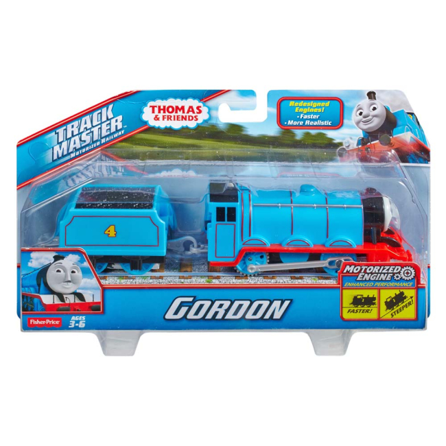 Залізниці та потяги - Паровозик Thomas and Friends Track master Гордон з вагоном моторизований (BMK87/BML09)#2