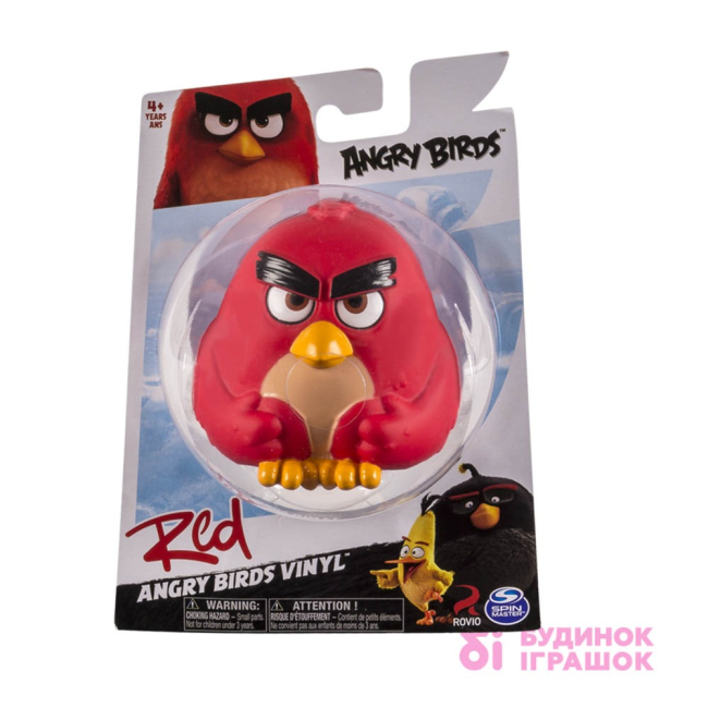 Фигурки персонажей - Птичка-мячик Angry Birds Ред (SM90501/SM90503-1)#2