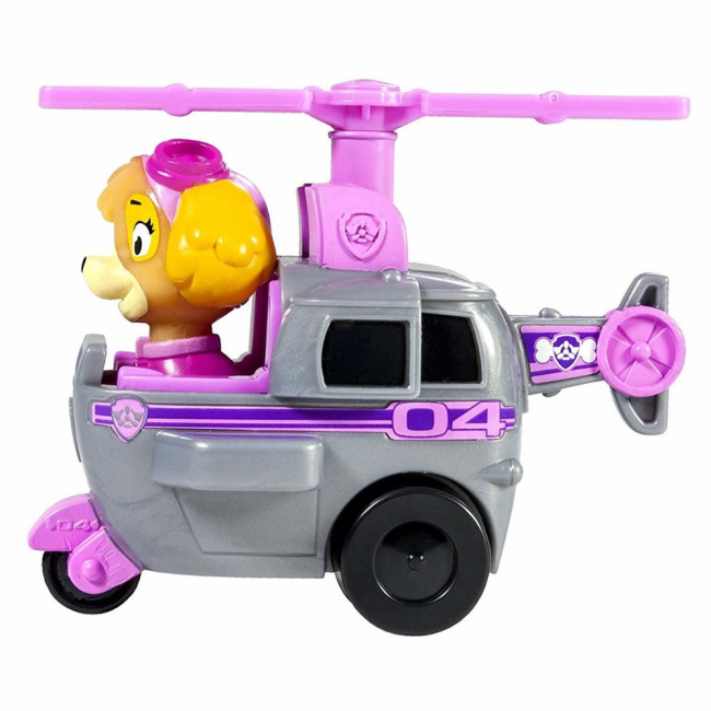 Фігурки персонажів - Рятувальний вертоліт Paw Patrol Pull-Back фігурка Скай (SM16605 / SM16605-3) (SM16605/SM16605-3)#3