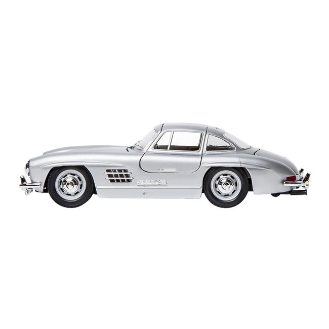 Автомодели - Автомодель Bburago Mercedes-Benz 300 SL 1954  серебристая (18-22023 silver)#2