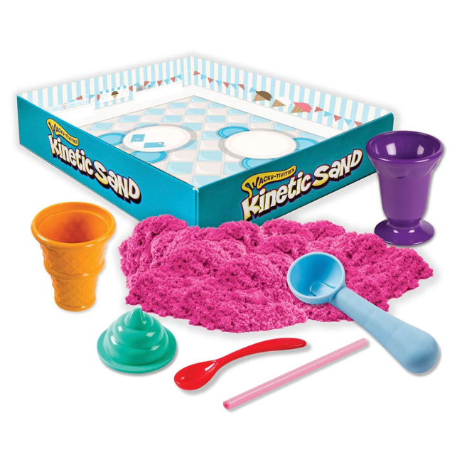 Антистресс игрушки - Набор для творчества Kinetic Sand ICE CREAM (71417-1)#2