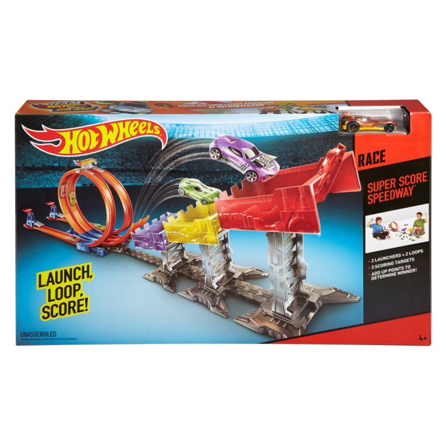 Автотреки - Трек Hot Wheels Рекордный прыжок (DJC05)#2