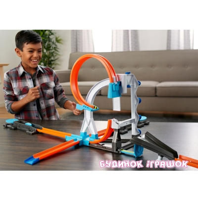 Автотреки - Ігровий набір Hot Wheels Каскадерські трюки (DLF28)#6