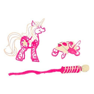 Наборы для творчества - Набор для детского творчества IDO3D с 3D-маркером Сказка; аксессуары (155251)#3